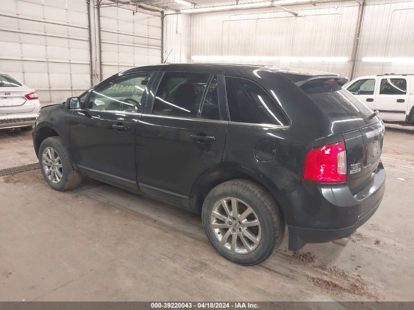 2013 Ford Edge Limited VIN: 2FMDK3KC8DBA75209 Lot: 39220043