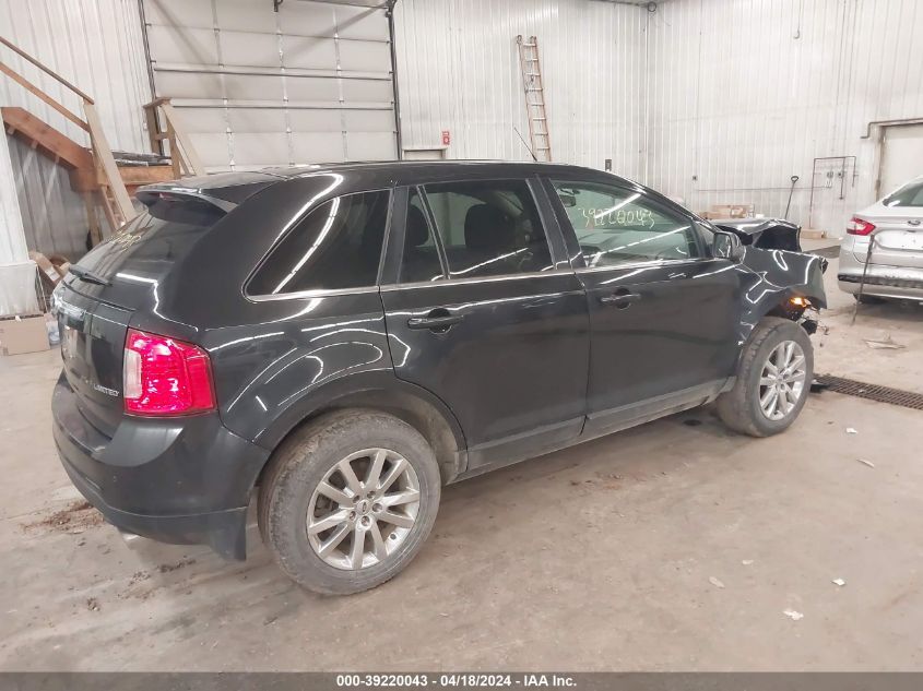 2013 Ford Edge Limited VIN: 2FMDK3KC8DBA75209 Lot: 39220043