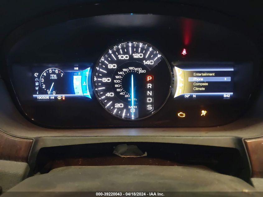 2013 Ford Edge Limited VIN: 2FMDK3KC8DBA75209 Lot: 39220043