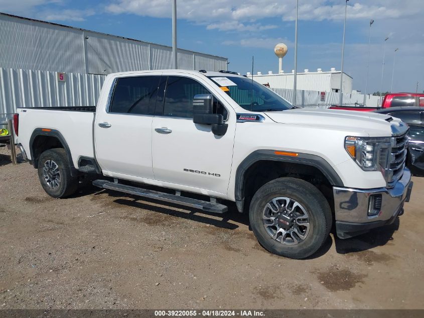 2022 GMC Sierra 2500Hd 4Wd Standard Bed Slt VIN: 1GT49NEYXNF153234 Lot: 39220055