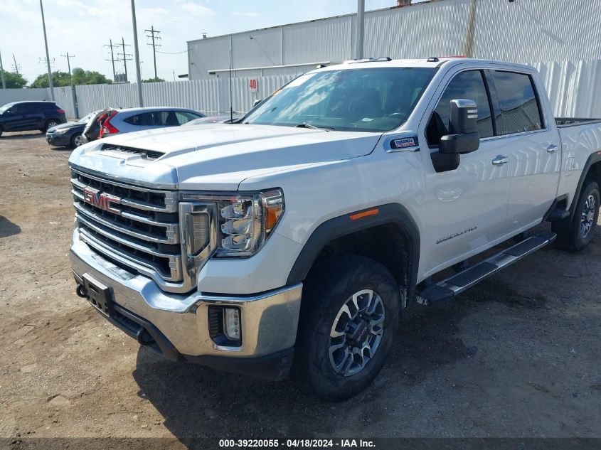 2022 GMC Sierra 2500Hd 4Wd Standard Bed Slt VIN: 1GT49NEYXNF153234 Lot: 39220055