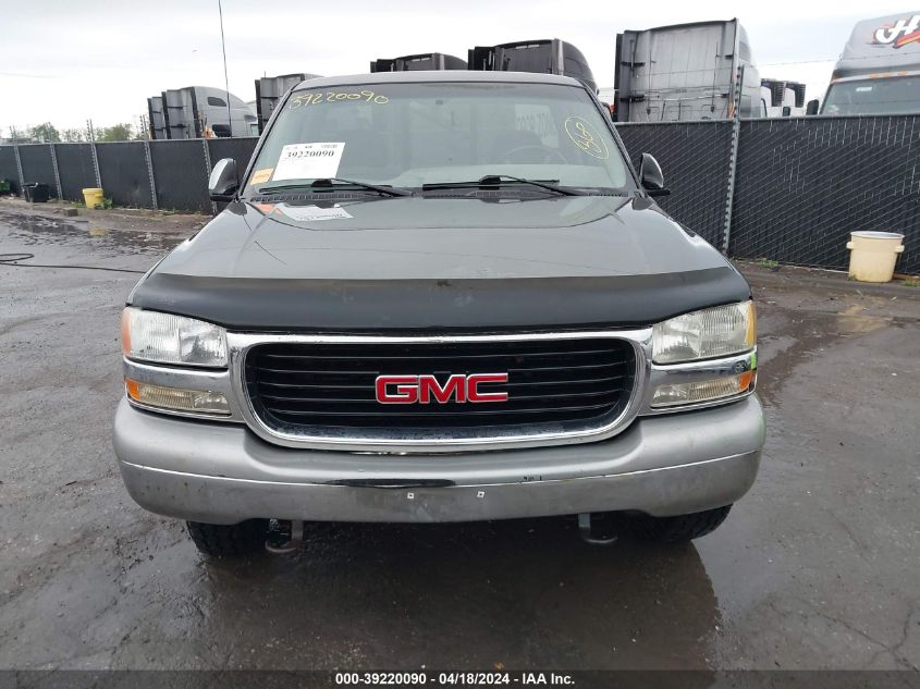 2000 GMC Sierra 1500 Sle VIN: 1GTEK14V0YE301085 Lot: 39220090