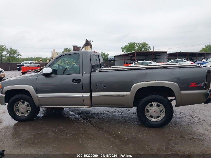 2000 GMC Sierra 1500 Sle VIN: 1GTEK14V0YE301085 Lot: 39220090