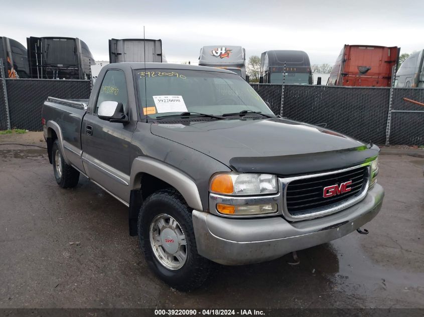 2000 GMC Sierra 1500 Sle VIN: 1GTEK14V0YE301085 Lot: 39220090