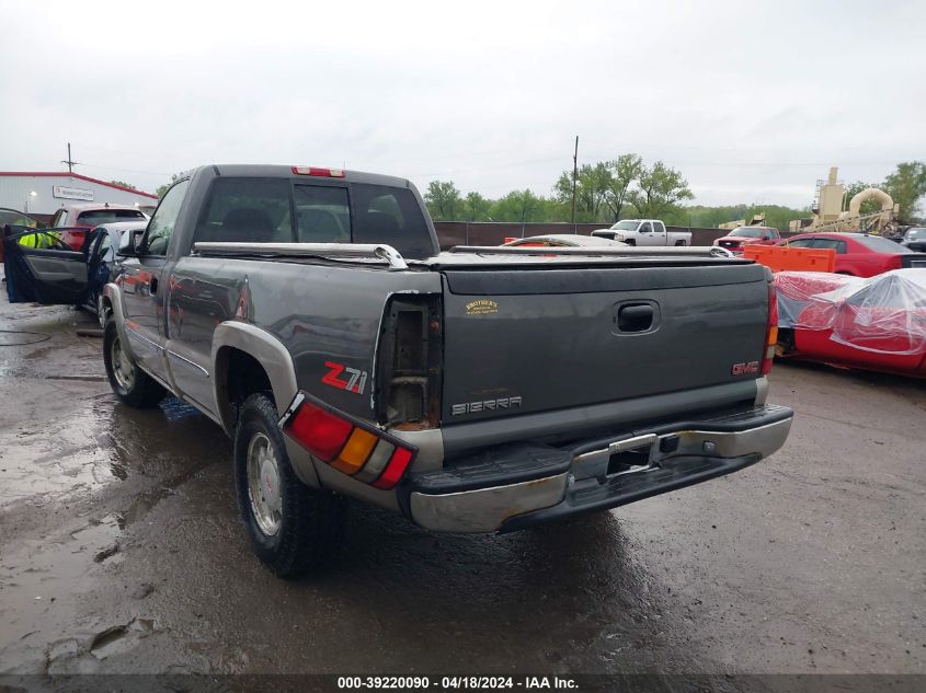 2000 GMC Sierra 1500 Sle VIN: 1GTEK14V0YE301085 Lot: 39220090