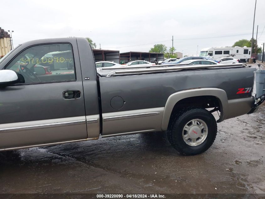 2000 GMC Sierra 1500 Sle VIN: 1GTEK14V0YE301085 Lot: 39220090