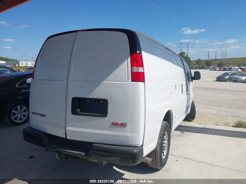 2023 GMC Savana Cargo Rwd 2500 Regular Wheelbase Work Van VIN: 1GTW7AFP1P1173773 Lot: 39220108