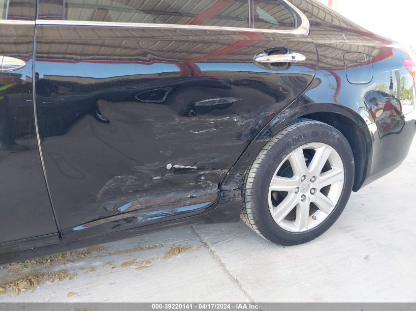 2007 Lexus Es 350 VIN: JTHBJ46G172064451 Lot: 39220141