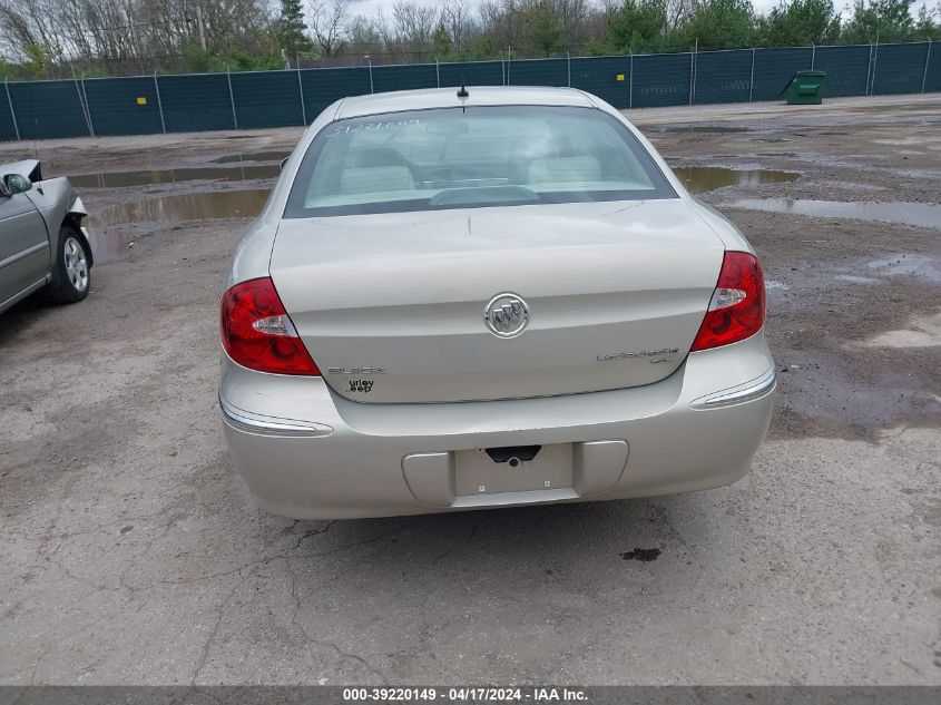 2008 Buick Lacrosse Cx VIN: 2G4WC582281380314 Lot: 39220149