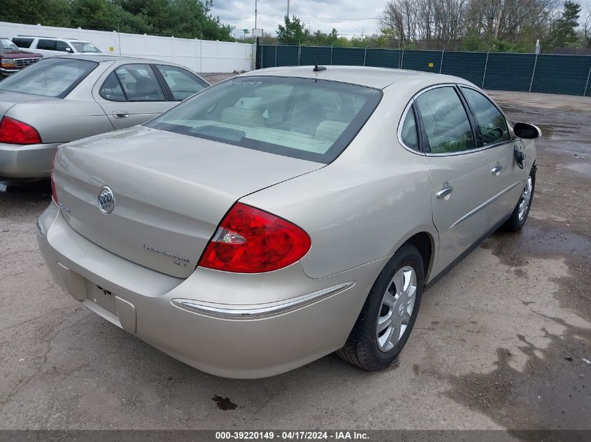 2008 Buick Lacrosse Cx VIN: 2G4WC582281380314 Lot: 39220149