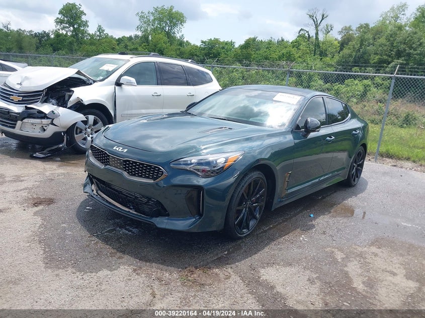 2023 Kia Stinger Gt2 VIN: KNAE55LC3P6136654 Lot: 39220164