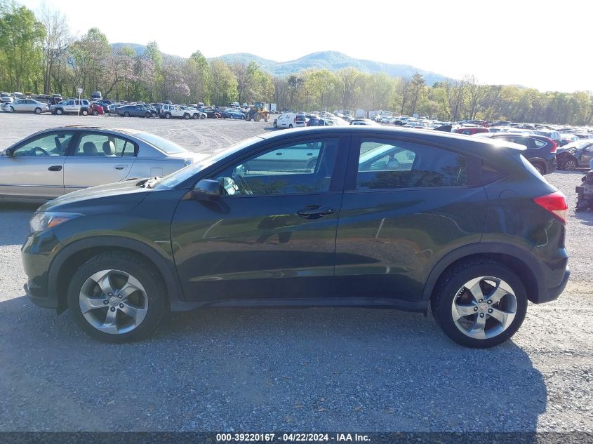 2016 HONDA HR-V LX - 3CZRU6H39GM763682