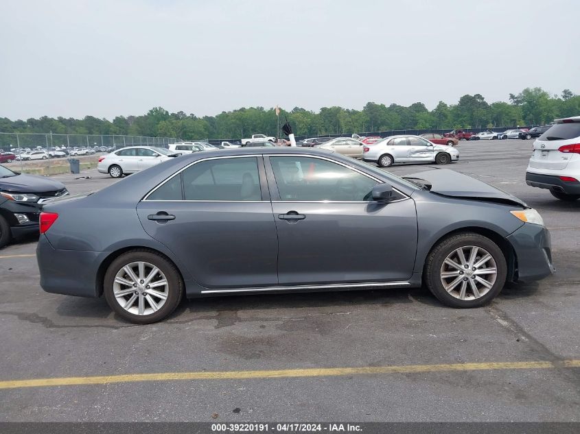 2012 Toyota Camry Xle V6 VIN: 4T1BK1FK0CU008464 Lot: 39220191
