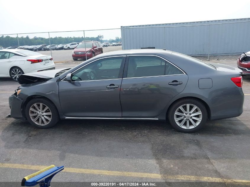 2012 Toyota Camry Xle V6 VIN: 4T1BK1FK0CU008464 Lot: 39220191