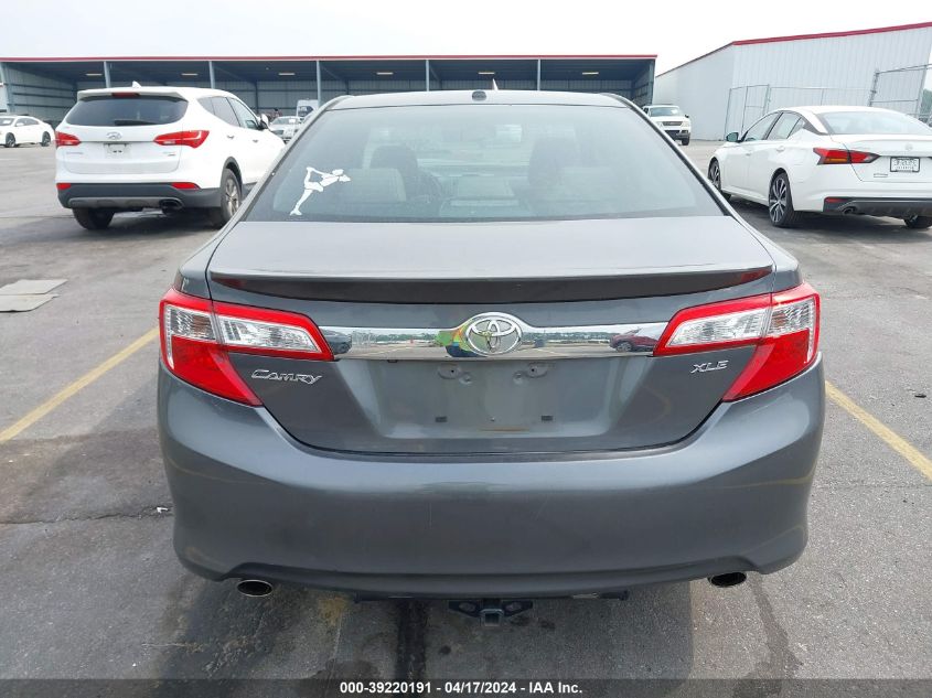 2012 Toyota Camry Xle V6 VIN: 4T1BK1FK0CU008464 Lot: 39220191