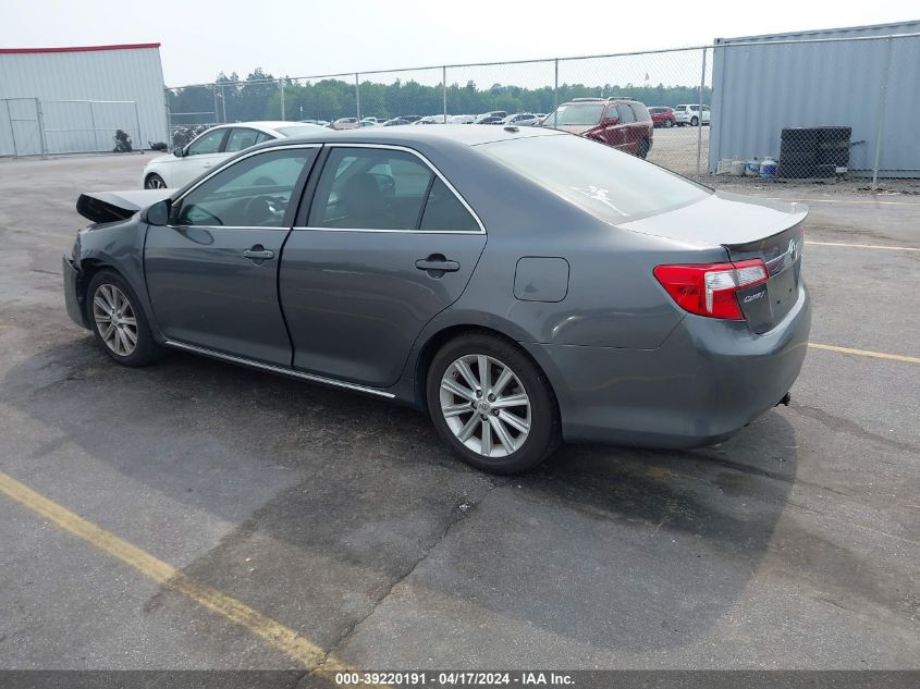 2012 Toyota Camry Xle V6 VIN: 4T1BK1FK0CU008464 Lot: 39220191