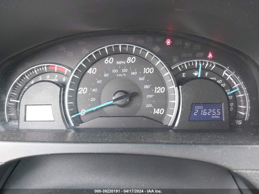 2012 Toyota Camry Xle V6 VIN: 4T1BK1FK0CU008464 Lot: 39220191