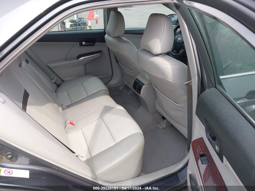 2012 Toyota Camry Xle V6 VIN: 4T1BK1FK0CU008464 Lot: 39220191