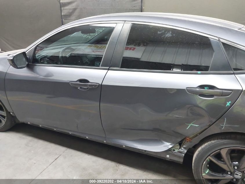 2020 Honda Civic Sport VIN: 2HGFC2F89LH582515 Lot: 39220202