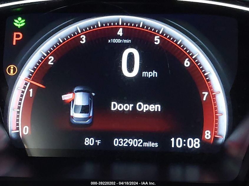 2020 Honda Civic Sport VIN: 2HGFC2F89LH582515 Lot: 39220202