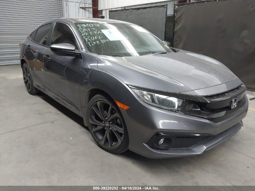 2020 Honda Civic Sport VIN: 2HGFC2F89LH582515 Lot: 39220202