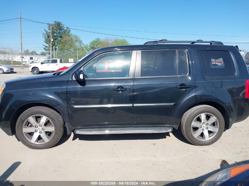 2013 Honda Pilot Touring VIN: 5FNYF4H90DB078894 Lot: 39220208