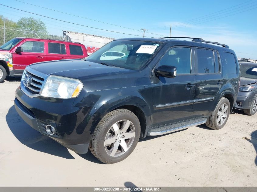 2013 Honda Pilot Touring VIN: 5FNYF4H90DB078894 Lot: 39220208