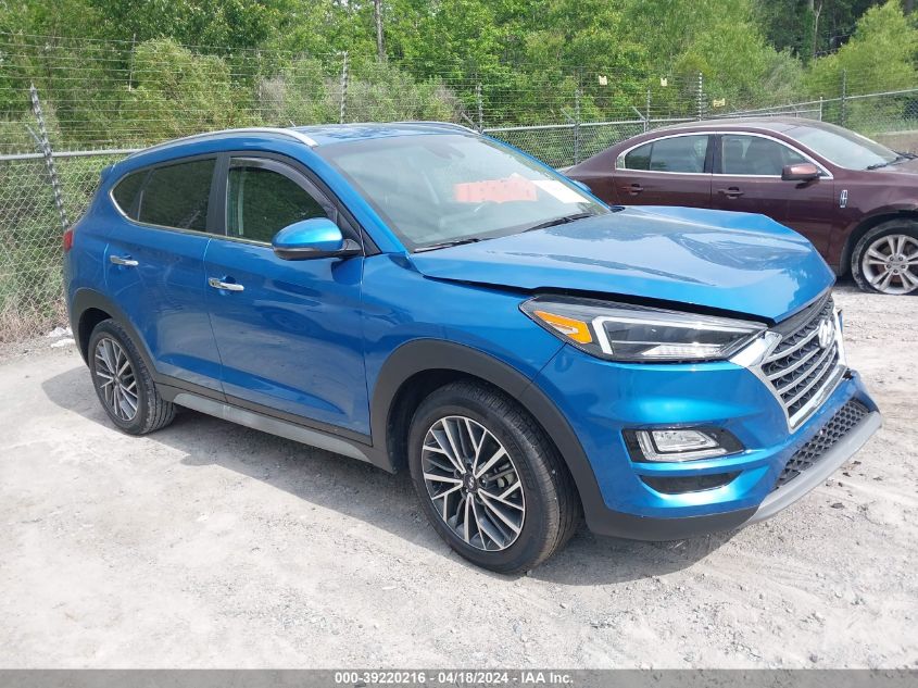 2020 Hyundai Tucson Limited VIN: KM8J33AL0LU237392 Lot: 39220216