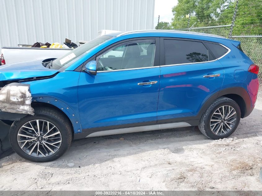 2020 Hyundai Tucson Limited VIN: KM8J33AL0LU237392 Lot: 39220216