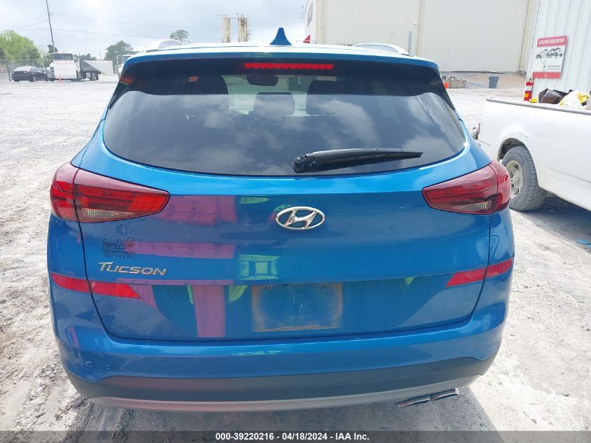 2020 Hyundai Tucson Limited VIN: KM8J33AL0LU237392 Lot: 39220216