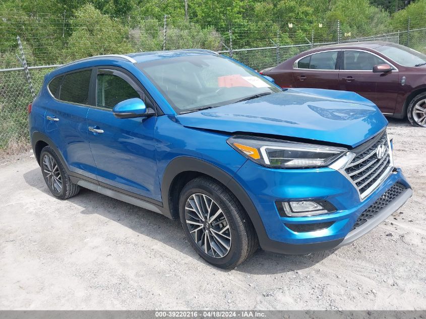 2020 Hyundai Tucson Limited VIN: KM8J33AL0LU237392 Lot: 39220216