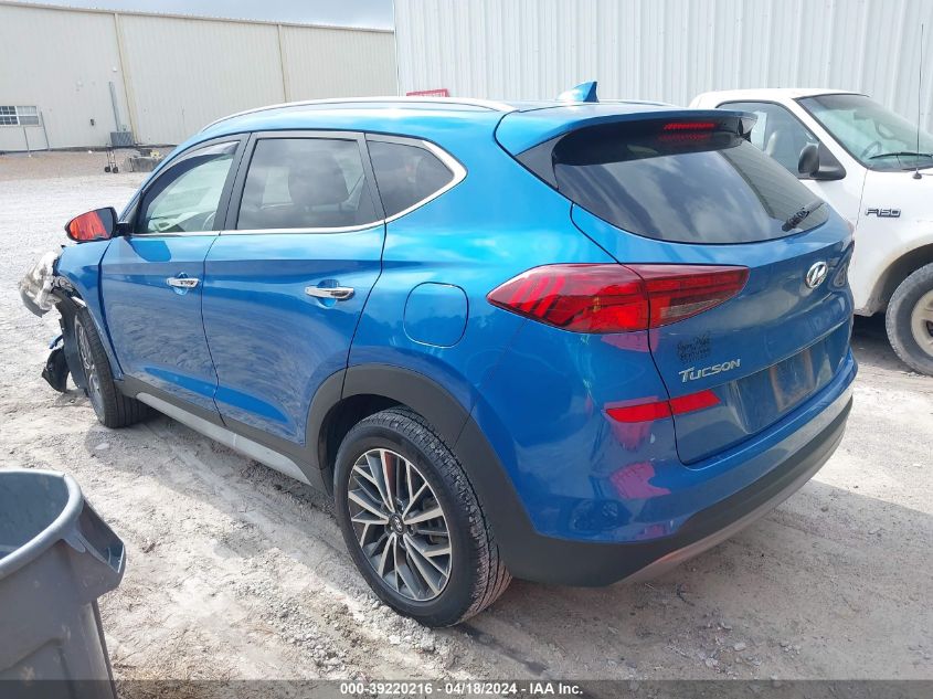2020 Hyundai Tucson Limited VIN: KM8J33AL0LU237392 Lot: 39220216