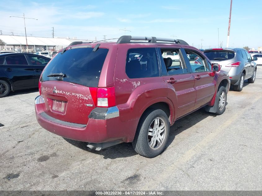 2004 Mitsubishi Endeavor Xls VIN: 4A4MM31S54E007129 Lot: 39220230