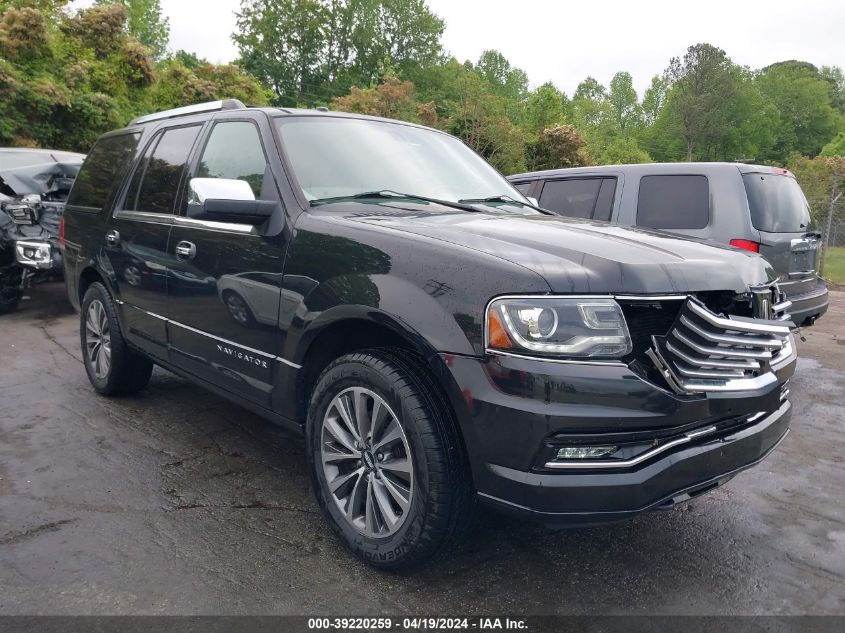 2015 Lincoln Navigator VIN: 5LMJJ2JTXFEJ00245 Lot: 39220259