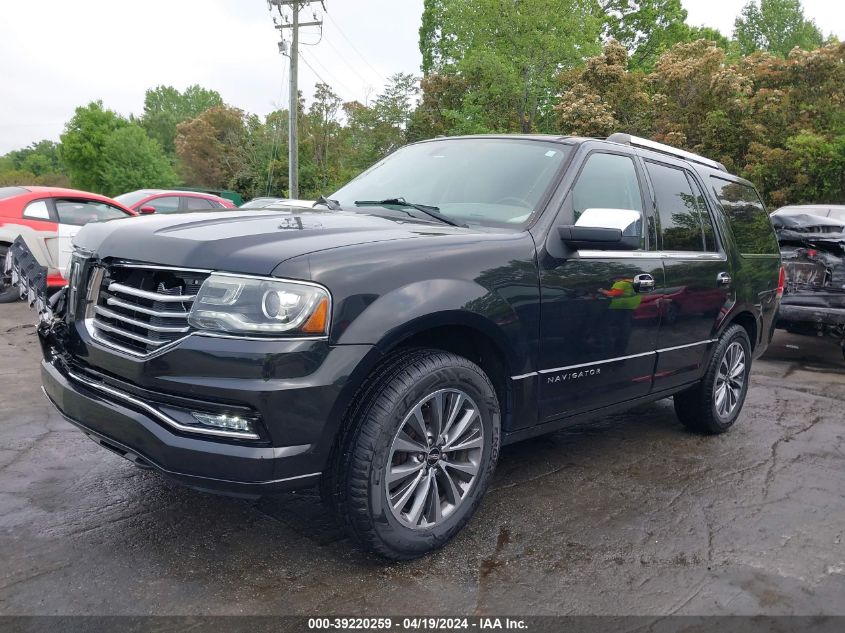 2015 Lincoln Navigator VIN: 5LMJJ2JTXFEJ00245 Lot: 39220259