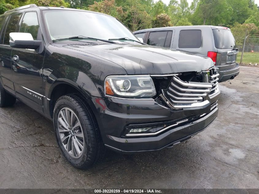 2015 Lincoln Navigator VIN: 5LMJJ2JTXFEJ00245 Lot: 39220259