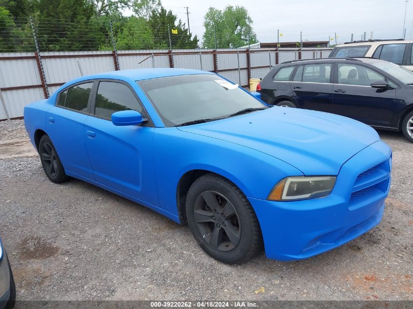 2012 Dodge Charger Se VIN: 2C3CDXBG5CH187910 Lot: 39220262