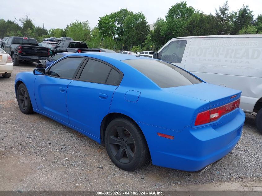 2012 Dodge Charger Se VIN: 2C3CDXBG5CH187910 Lot: 39220262