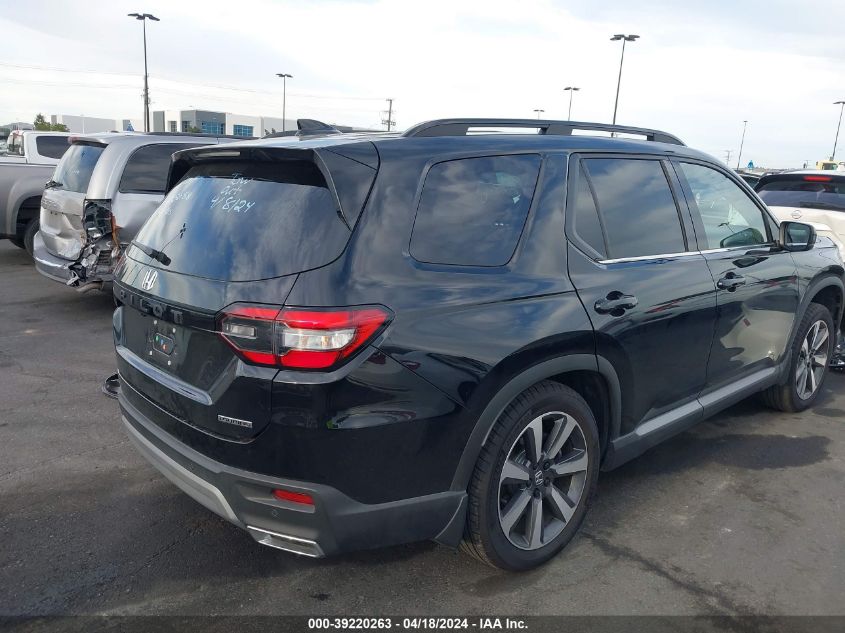 2023 Honda Pilot 2Wd Touring VIN: 5FNYG2H79PB005088 Lot: 39220263