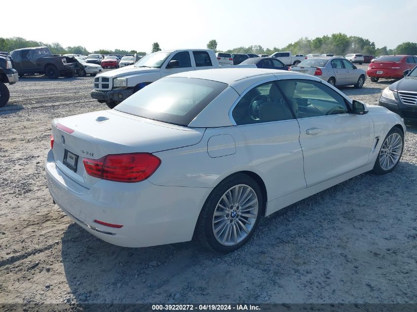 2015 BMW 428I VIN: WBA3V5C5XFP752014 Lot: 39220272