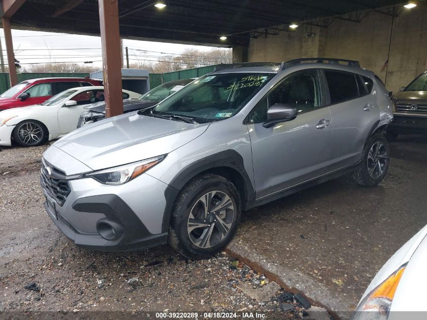 2024 Subaru Crosstrek Premium VIN: JF2GUADC9R8261530 Lot: 39220289