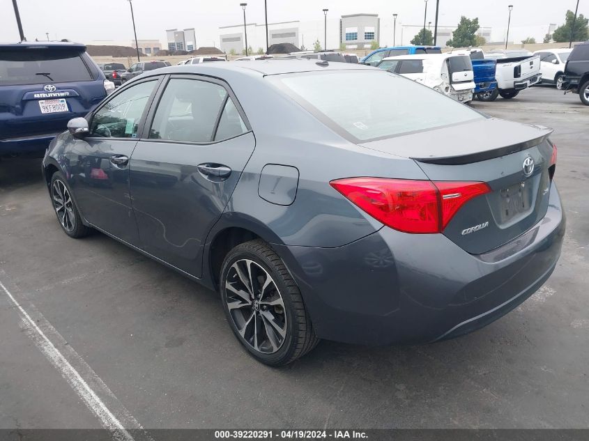 2017 Toyota Corolla Xse VIN: 2T1BURHE3HC767635 Lot: 39220291