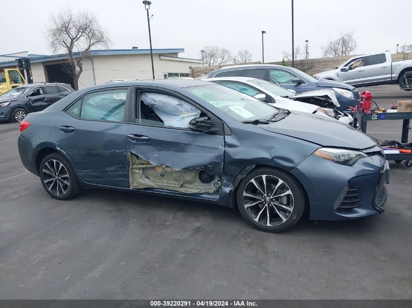 2017 Toyota Corolla Xse VIN: 2T1BURHE3HC767635 Lot: 39220291