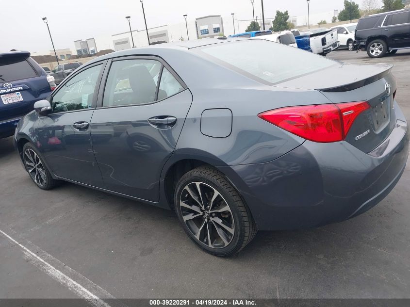 2017 Toyota Corolla Xse VIN: 2T1BURHE3HC767635 Lot: 39220291