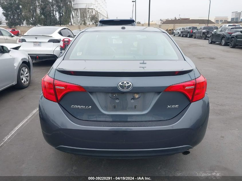 2017 Toyota Corolla Xse VIN: 2T1BURHE3HC767635 Lot: 39220291
