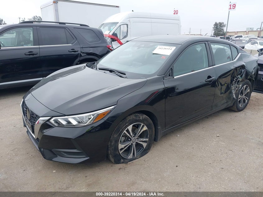 2022 NISSAN SENTRA 2.0L I-4 DI, DOHC, V(VIN: 3N1AB8CV6NY304664