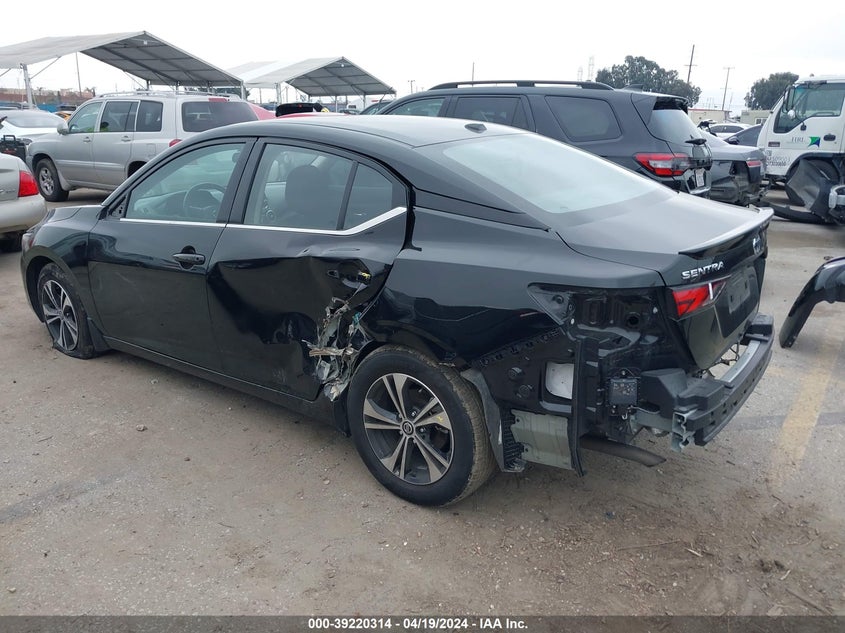 2022 NISSAN SENTRA 2.0L I-4 DI, DOHC, V(VIN: 3N1AB8CV6NY304664