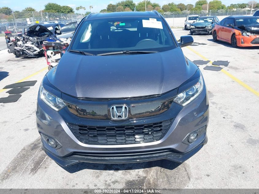 2022 Honda Hr-V 2Wd Sport VIN: 3CZRU5H11NM745814 Lot: 39220324