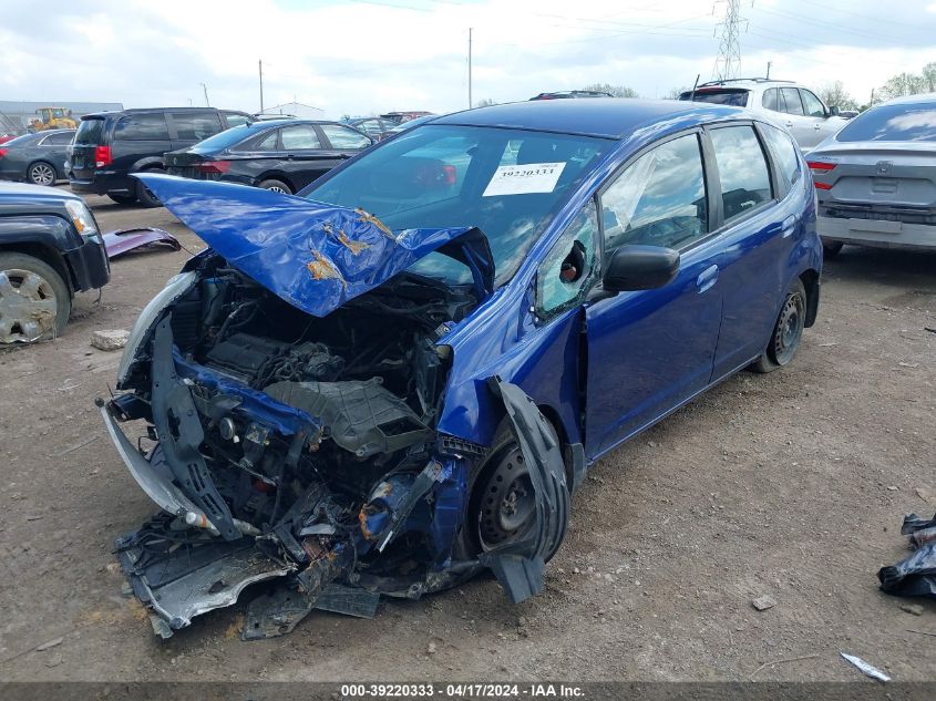 2010 Honda Fit VIN: JHMGE8H21AS019388 Lot: 39220333