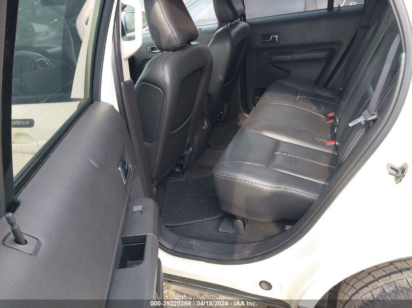 2007 Ford Edge Sel Plus VIN: 2FMDK39C27BB50772 Lot: 39220356